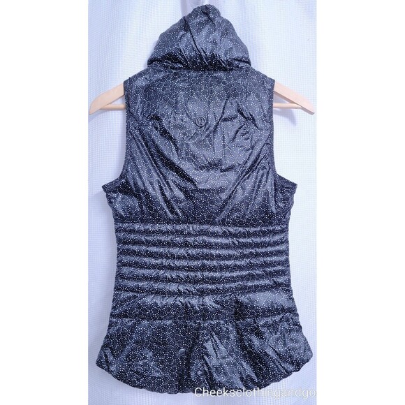 Lululemon 2 Fluffin Awesome Goose Down Vest  Women's size 2 Freckle Flower - Picture 7 of 10